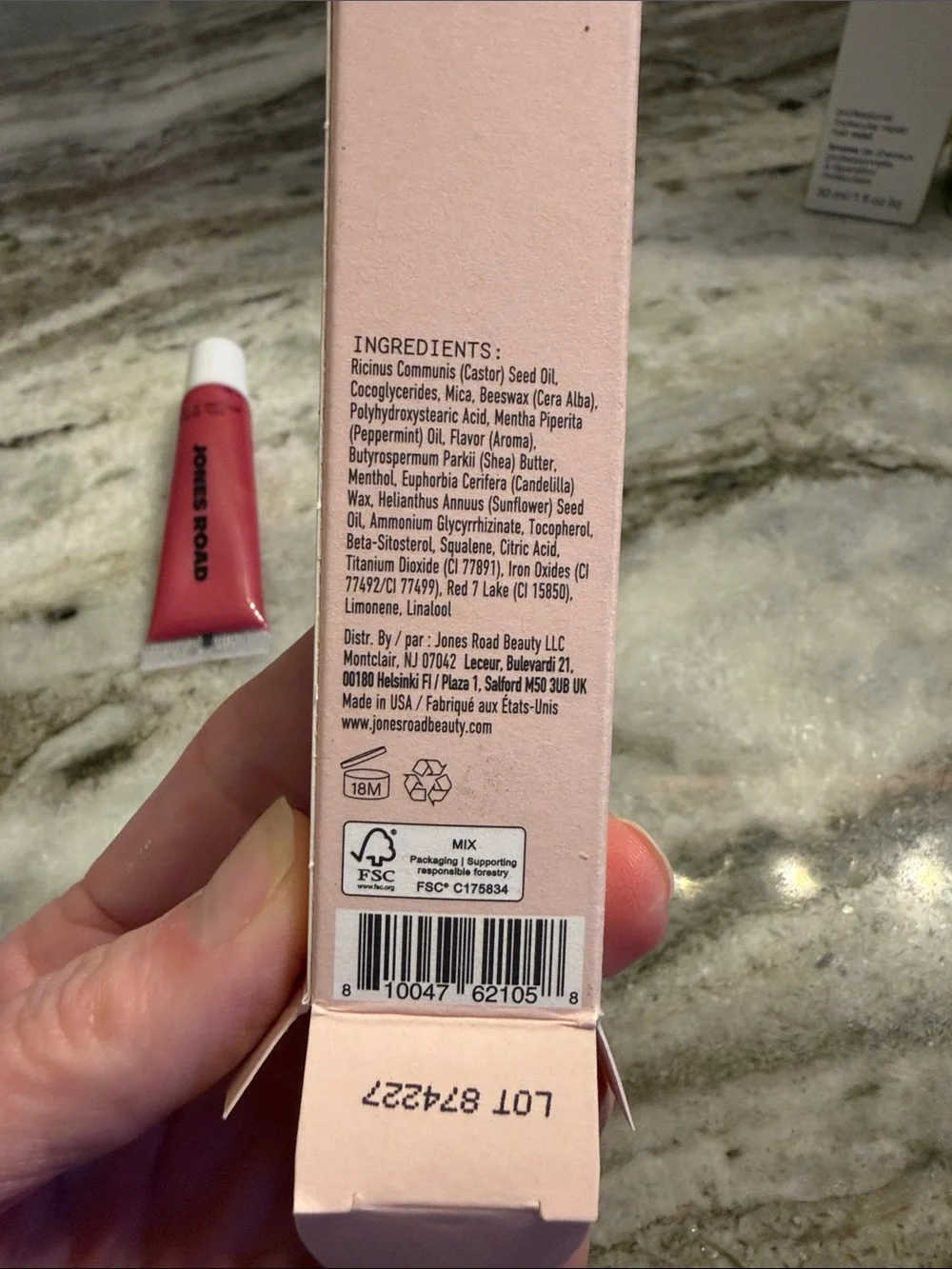 Jones Road Lip Gloss in Rose Pink